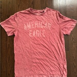 American Eagle Outfitters Coral Short Sleeve Tee